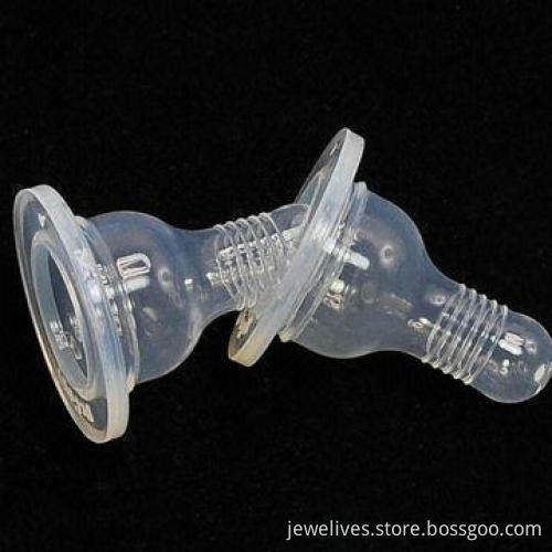 Long silicone baby nipples for 0-6 months baby